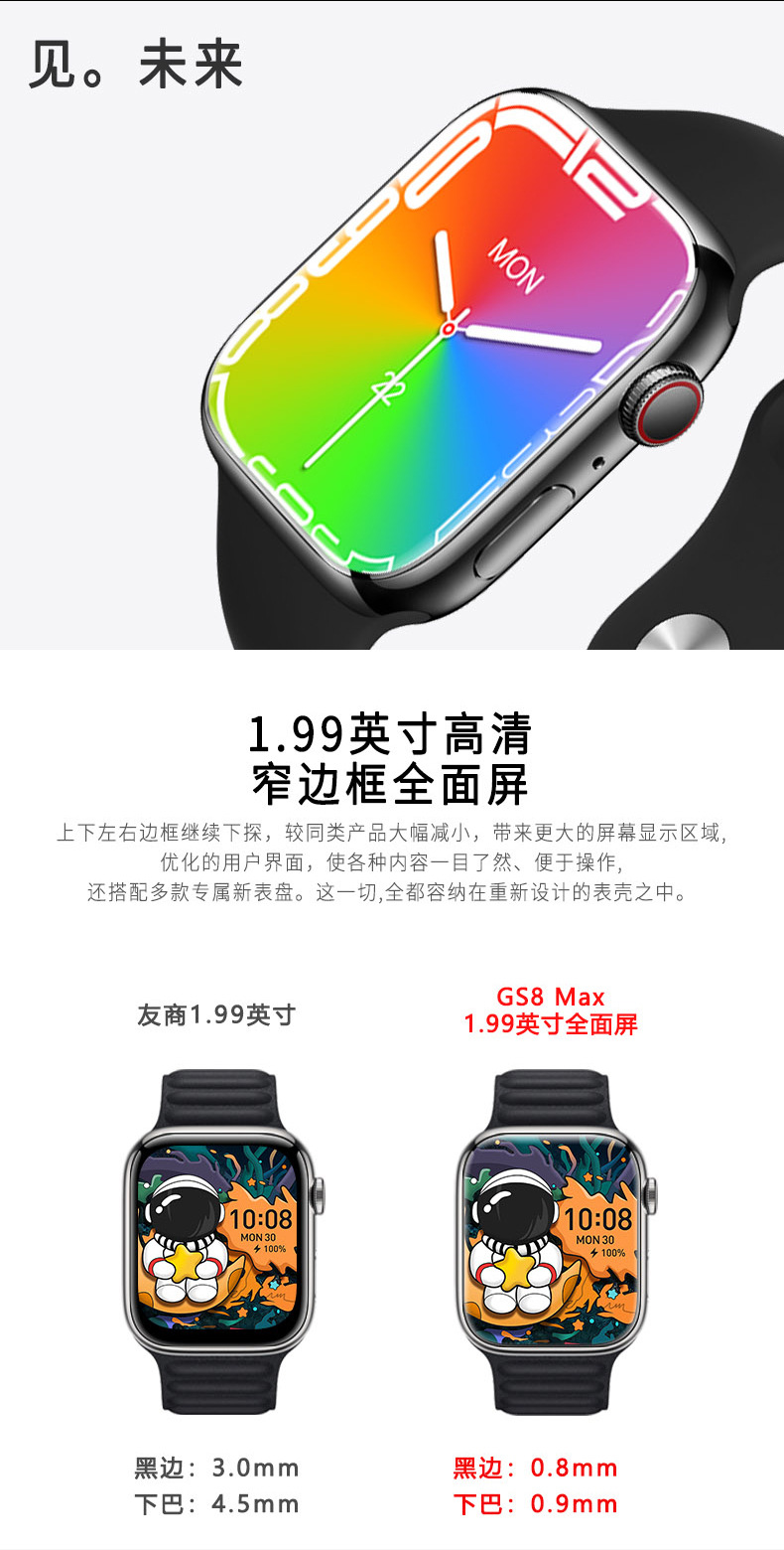 探索功能與設(shè)計(jì)新境界 GS8MAX智能手表全新登場(chǎng)